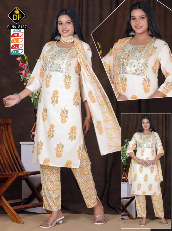 Rayon 3 Piece